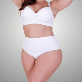 Conjunto Lingerie Cós Alto - Plus Size