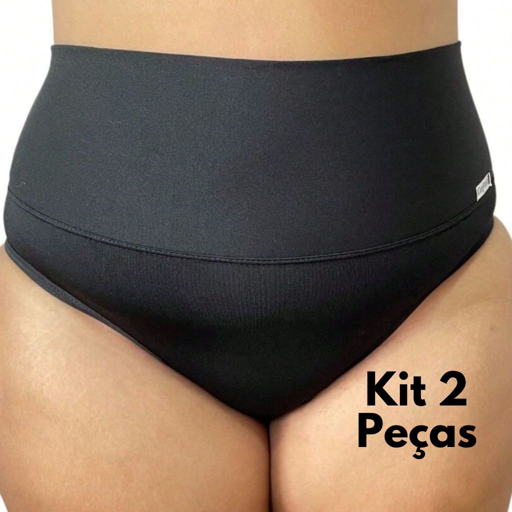 Kit Calcinhas Plus Size - 2 Unidades - Adulto