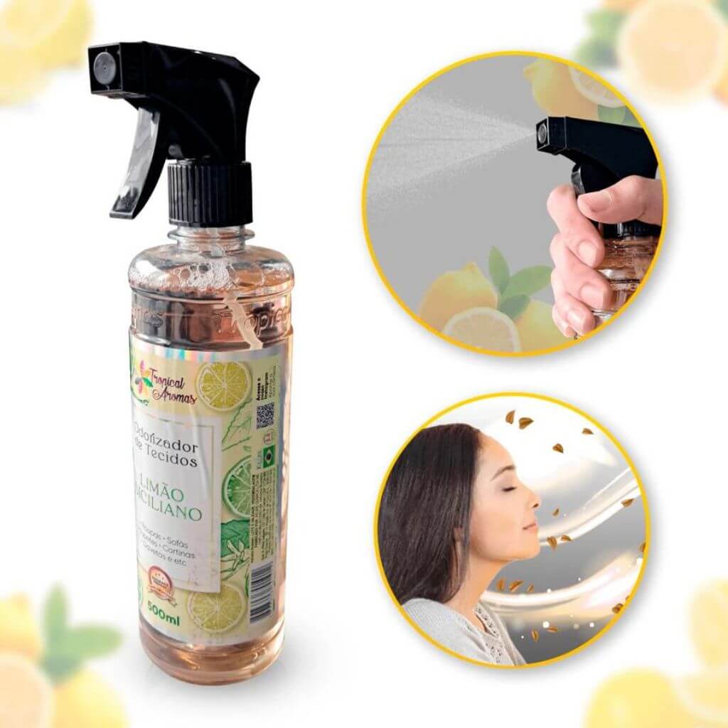 Aromatizador Spray 500ml - Transforme suas Roupas e Ambientes com Frescor Duradouro