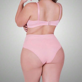 Conjunto Lingerie Cós Alto - Plus Size