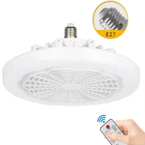 Luminária LED com Ventilador COMPRE 1 LEVE 2